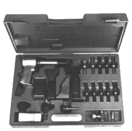 Unused ATI 6 Pc Hi Lok Rivet Punch Set 3/8"  Aircraft Tool 